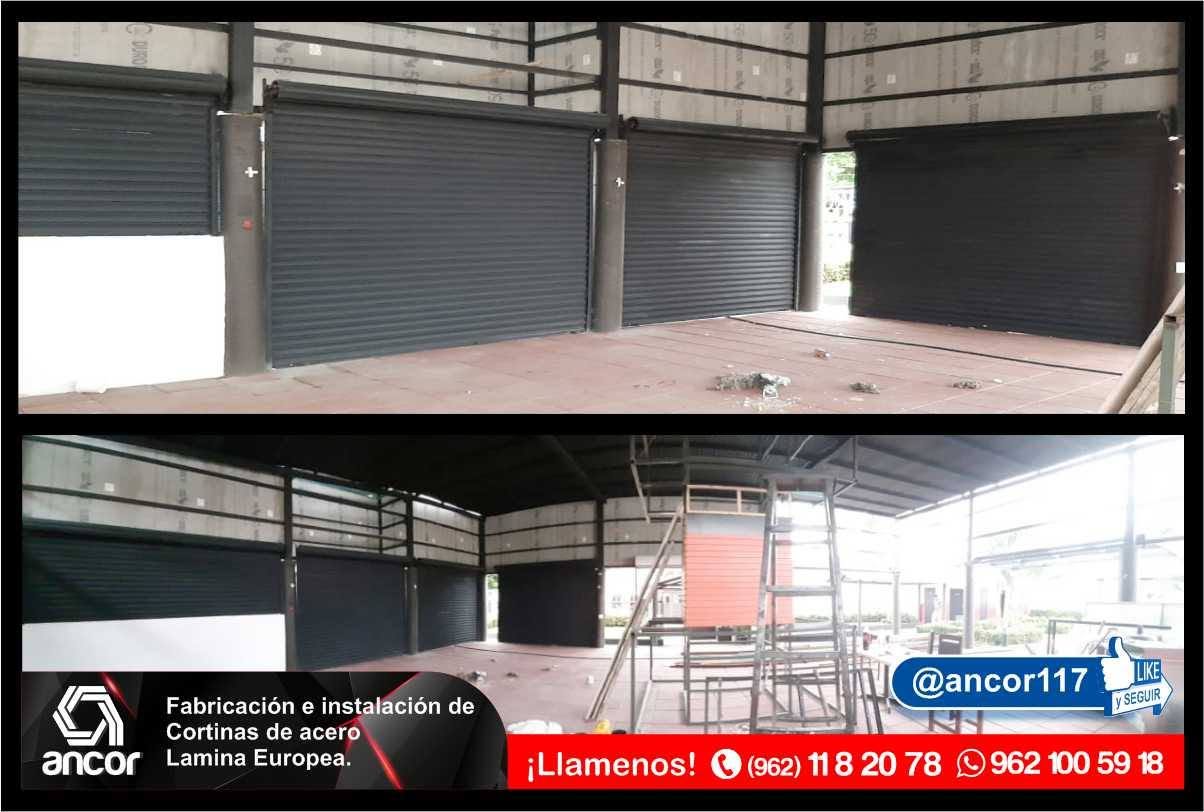 Trabajo de cortinas de acero Ancor 13
