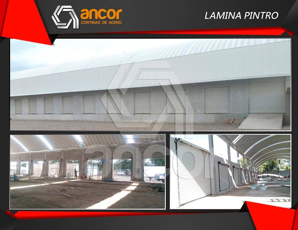 Trabajo de cortinas de acero Ancor 18