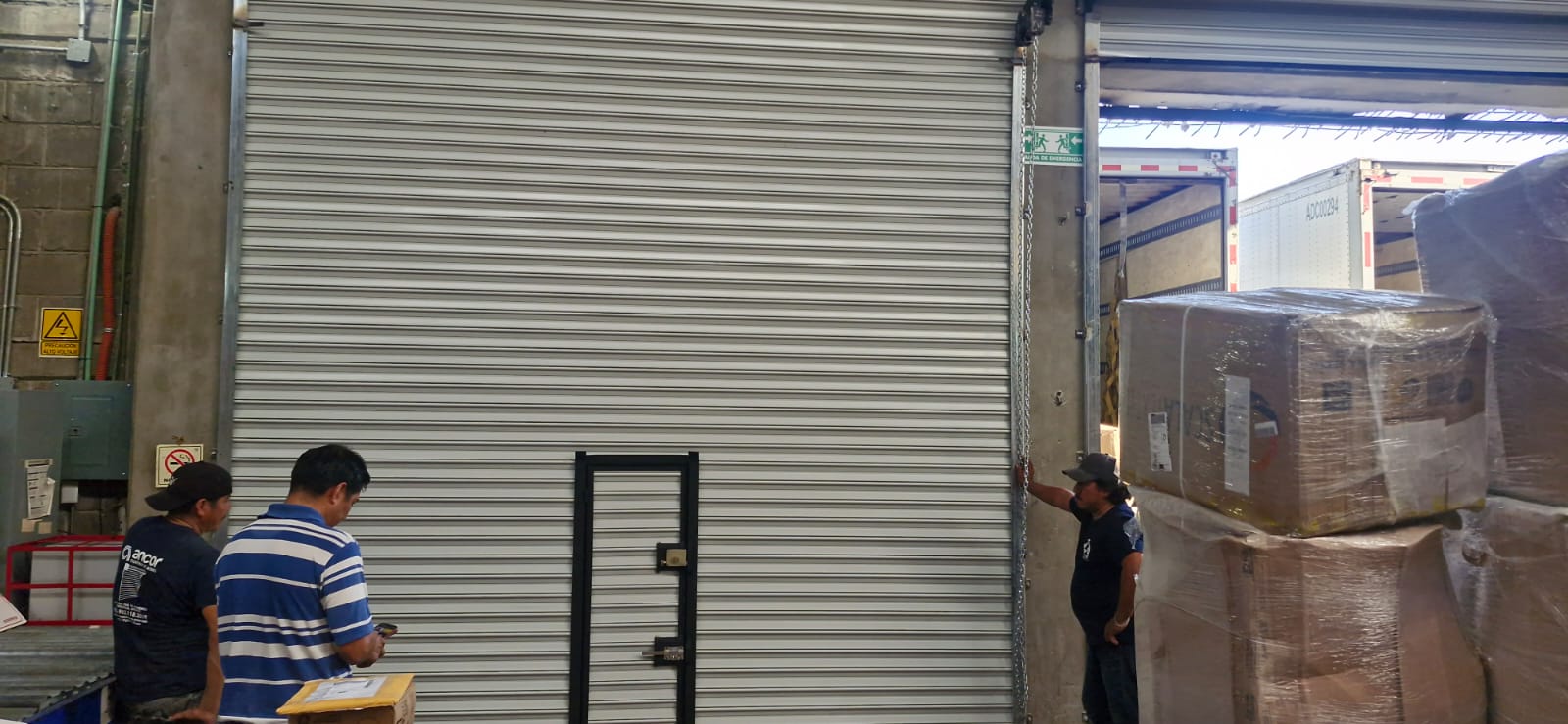 Trabajo de cortinas de acero Ancor 37